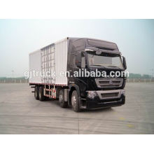 Sinotruk HOWO brand 8X4 drive van truck for 20-48 cubic meter
